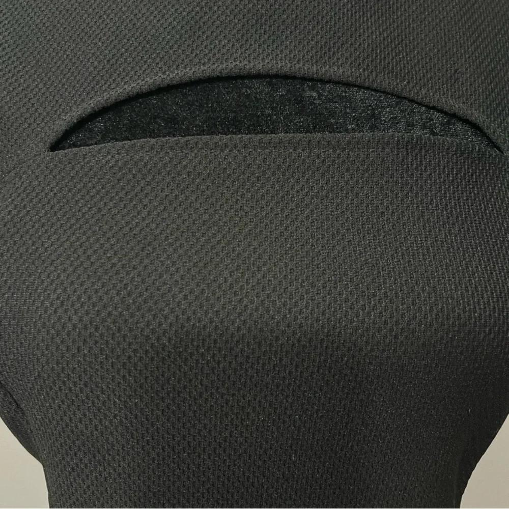 Black Bodycon Cutout Sleeveless Knee Length Dress by Lovely Day Sexy Size Med - Picture 3 of 9